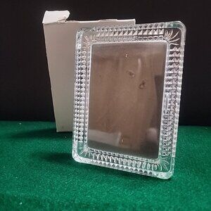 Royal Limited Genuine Leaded Crystal Frame New Vintage Meier Frank Dept Store